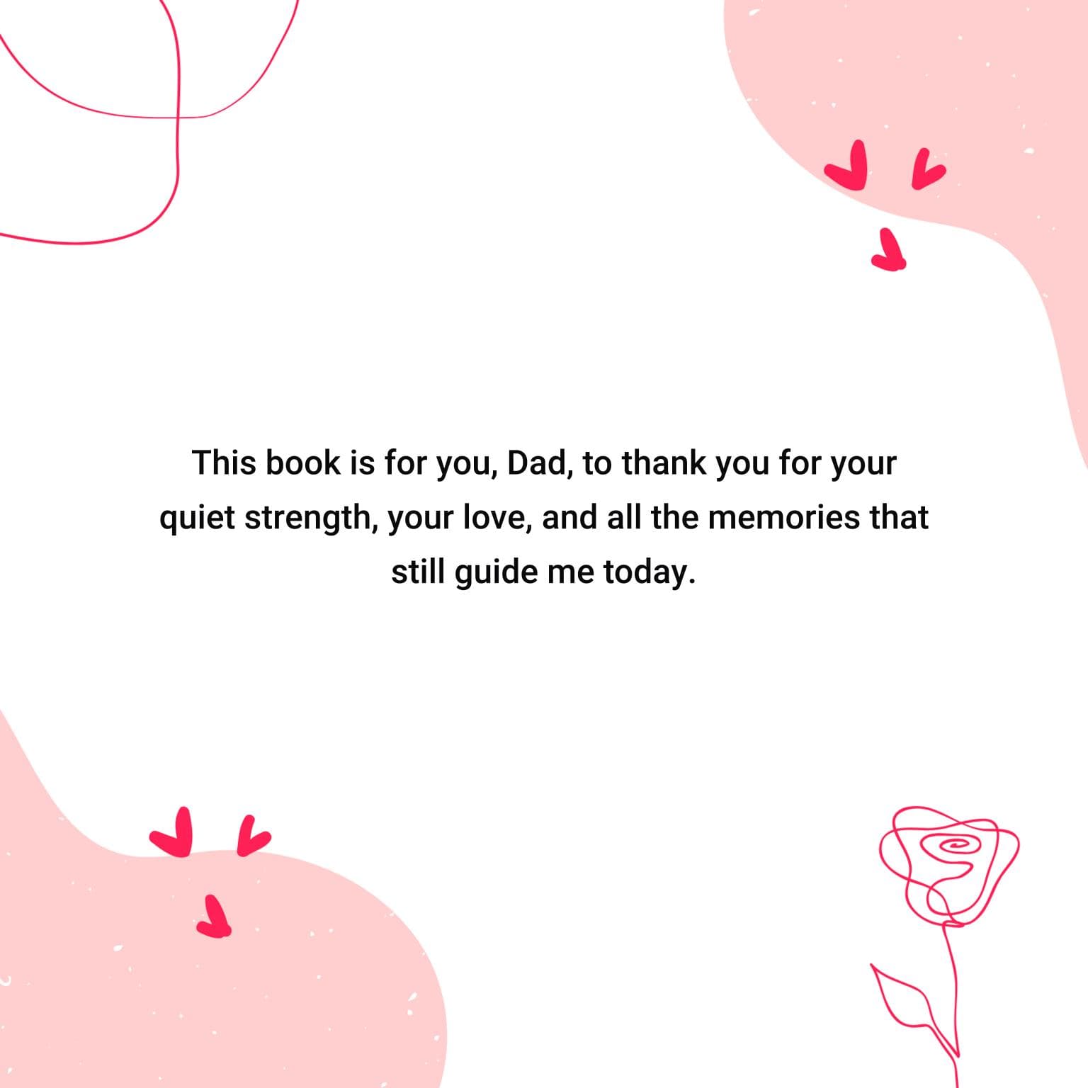 Dedication page - cartoon-3d