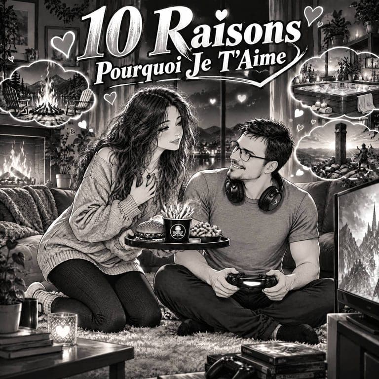 10 raisons pourquoi je t'aime