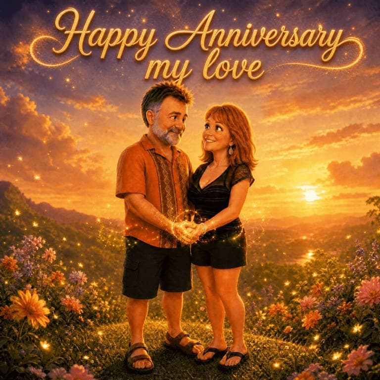 Happy anniversary my love