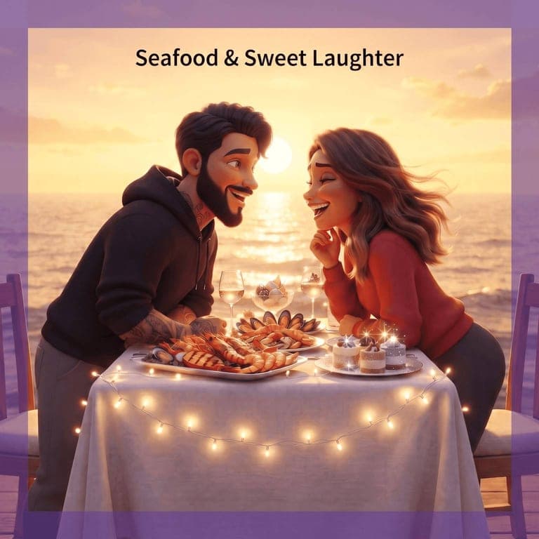 Seafood & sweet laughter