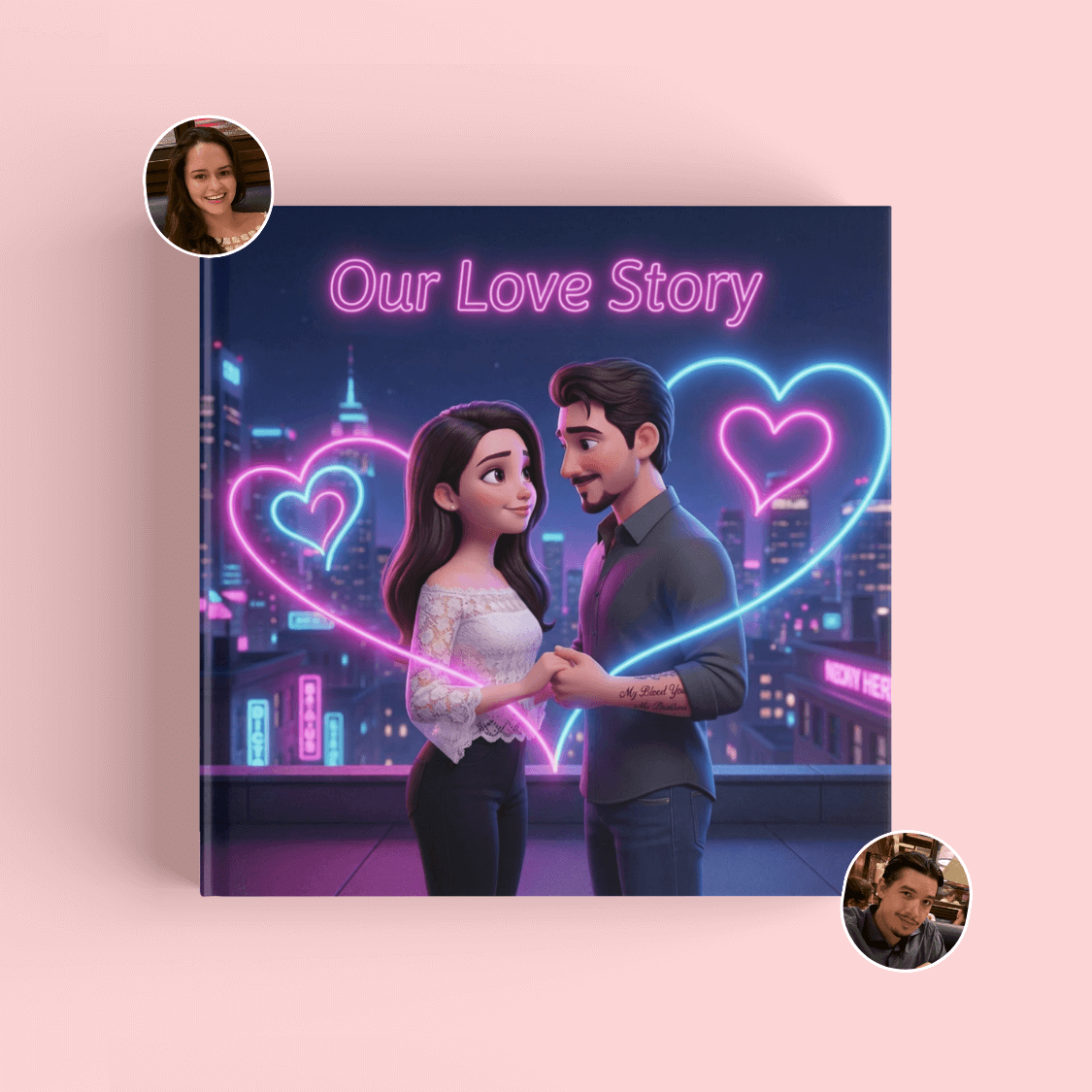 Livre personnalisé couple
